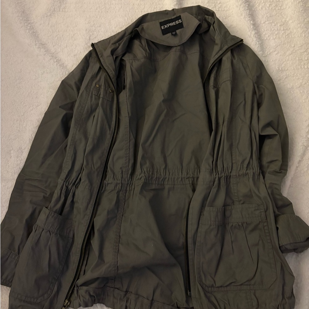 Express women’s green Lightweight Jacket